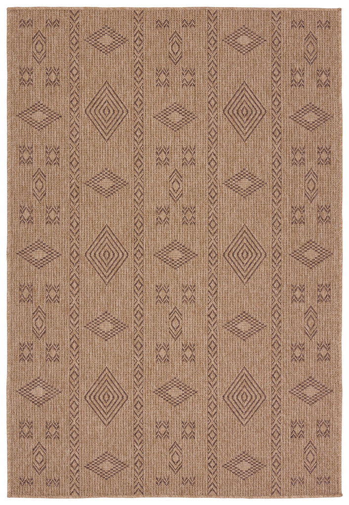 Jaipur Living Nambe Sahel Tribal Brown 3' x 8' Rug