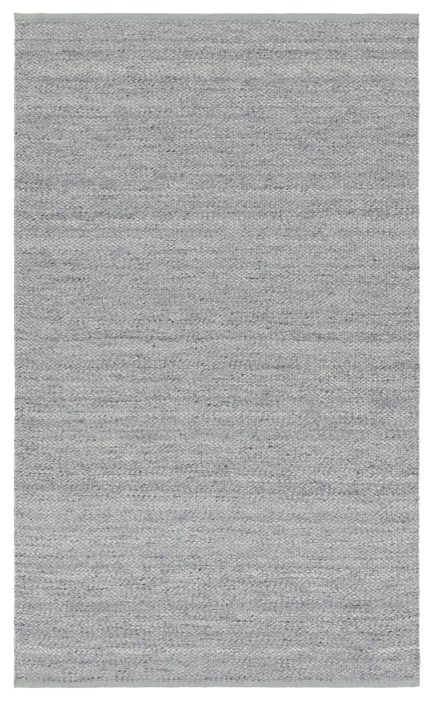 Jaipur Living Lamanda Handmade Indoor/Outdoor Solid Gray/ Light Blue Runner Rug (3'X10')