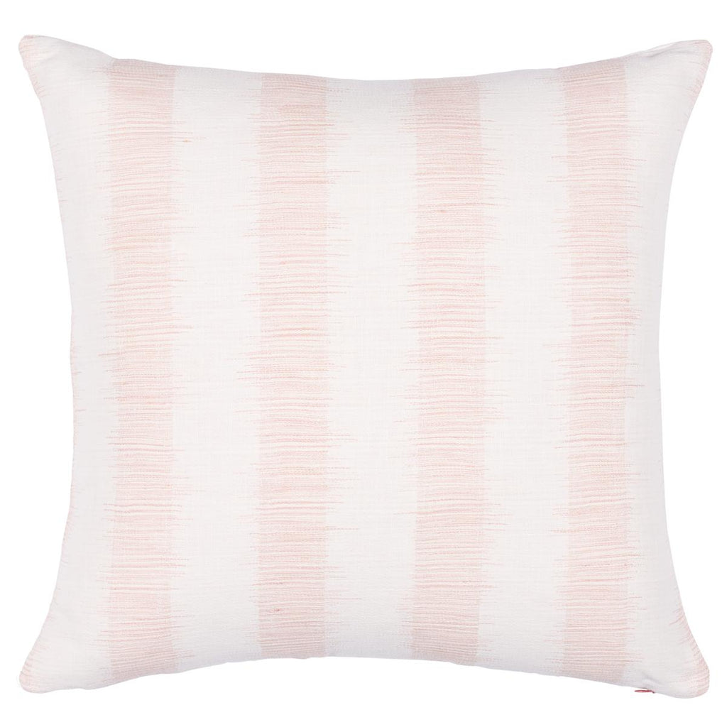 Schumacher Attleboro Ikat Blush 18" x 18" Pillow