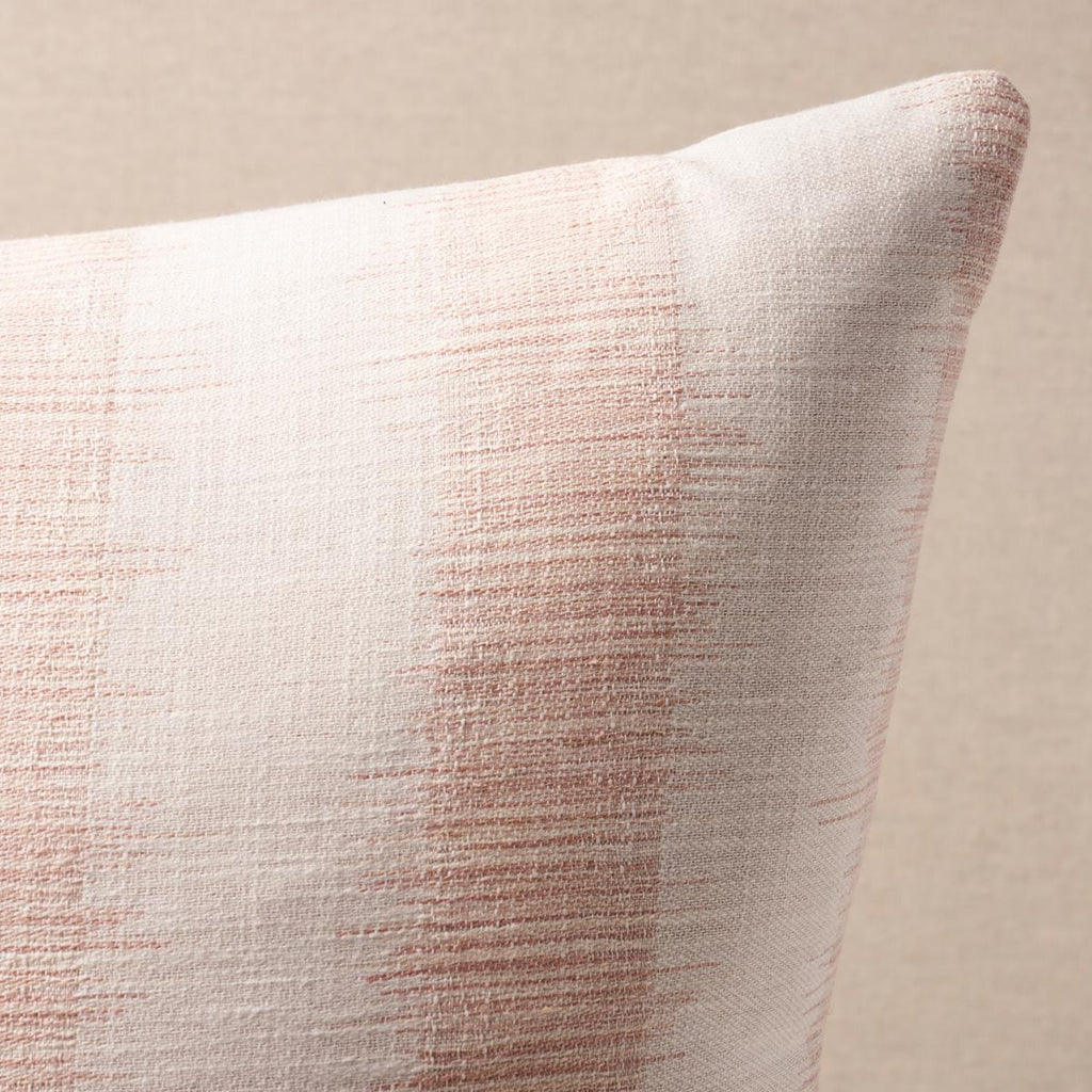 Schumacher Attleboro Ikat Blush 18" x 18" Pillow