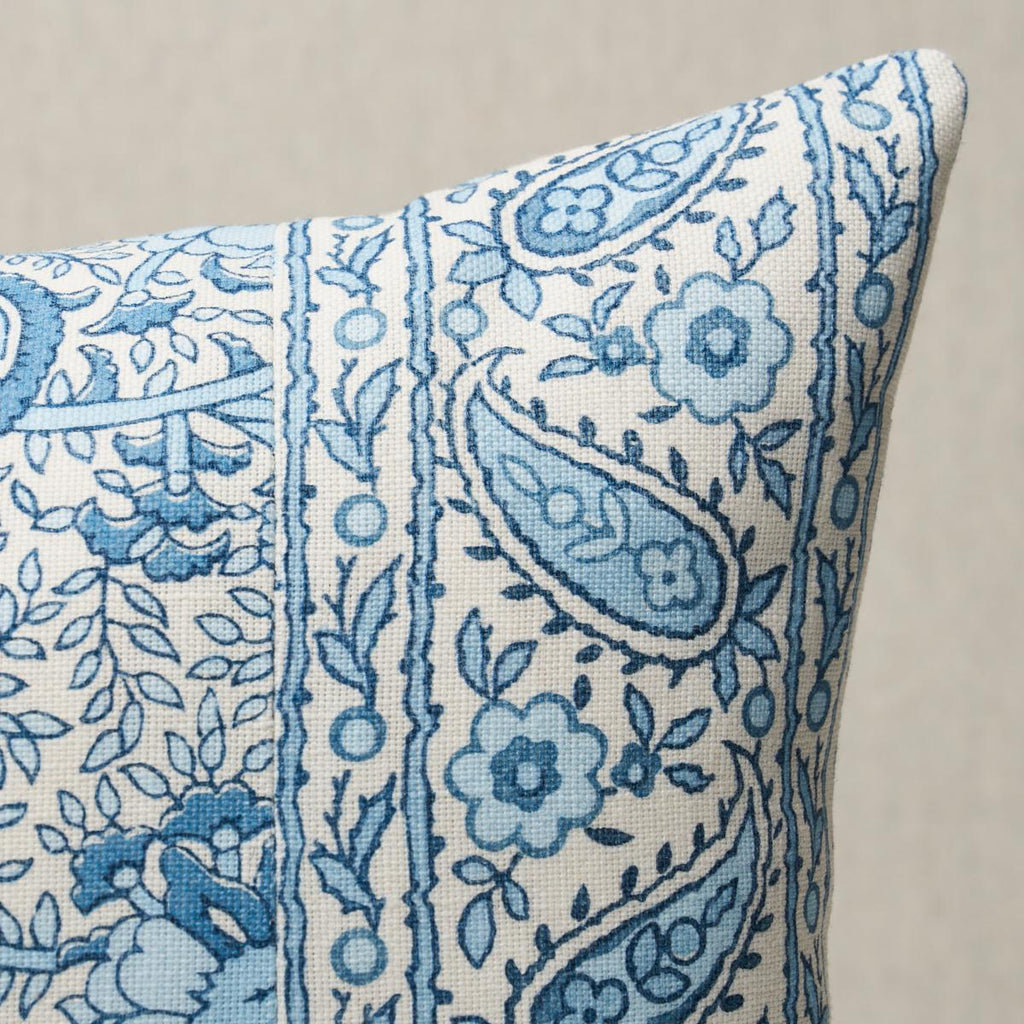 Schumacher Daisy I/O Indigo 20" x 12" Pillow