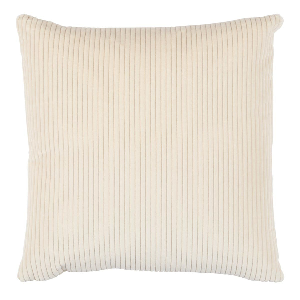 Schumacher Wyatt Corduroy Buff 18" x 18" Pillow