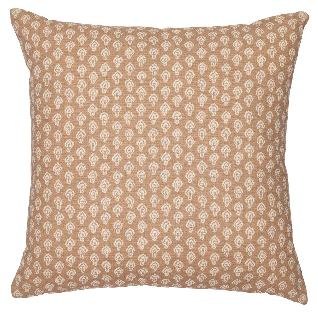 Schumacher Daisy I/O Neutral 16" x 16" Pillow