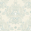 Erin & Ben Co. Cottontail Toile Peel And Stick Vintage Duck Egg Wallpaper