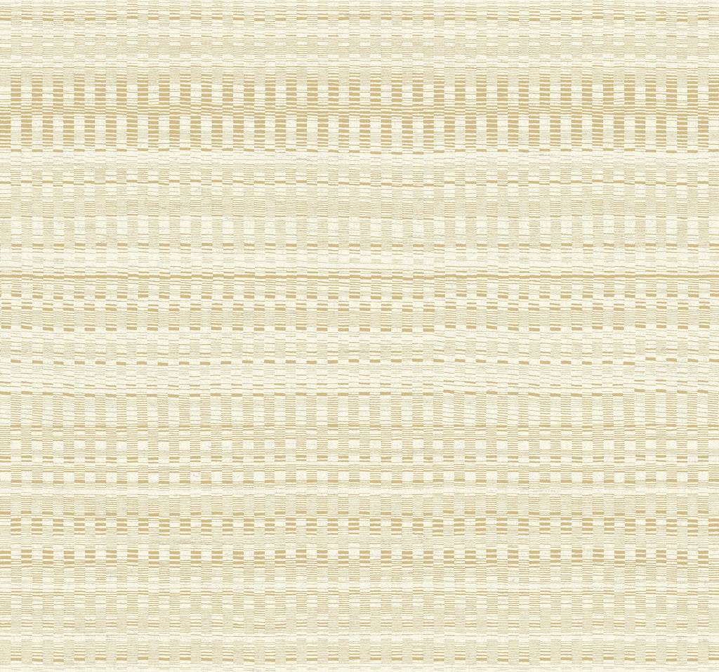 York Tapestry Stitch Yellow Wallpaper