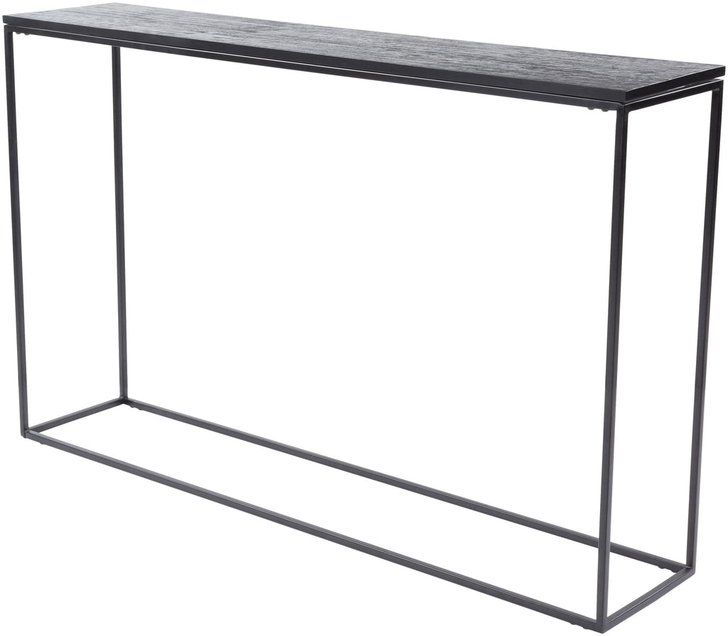 Surya Mcmillan MMN-001 Black 30"H x 48"W x 10"D Furniture