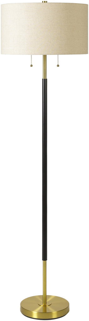 Surya Aberdeen AEE-001 Black Cream 62"H x 17"W x 17"D Lighting