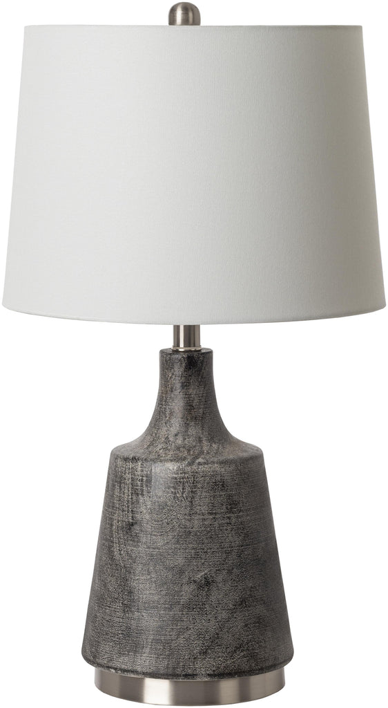 Surya Delridge DRG-001 Charcoal Ivory 25"H x 14"W x 14"D Lighting