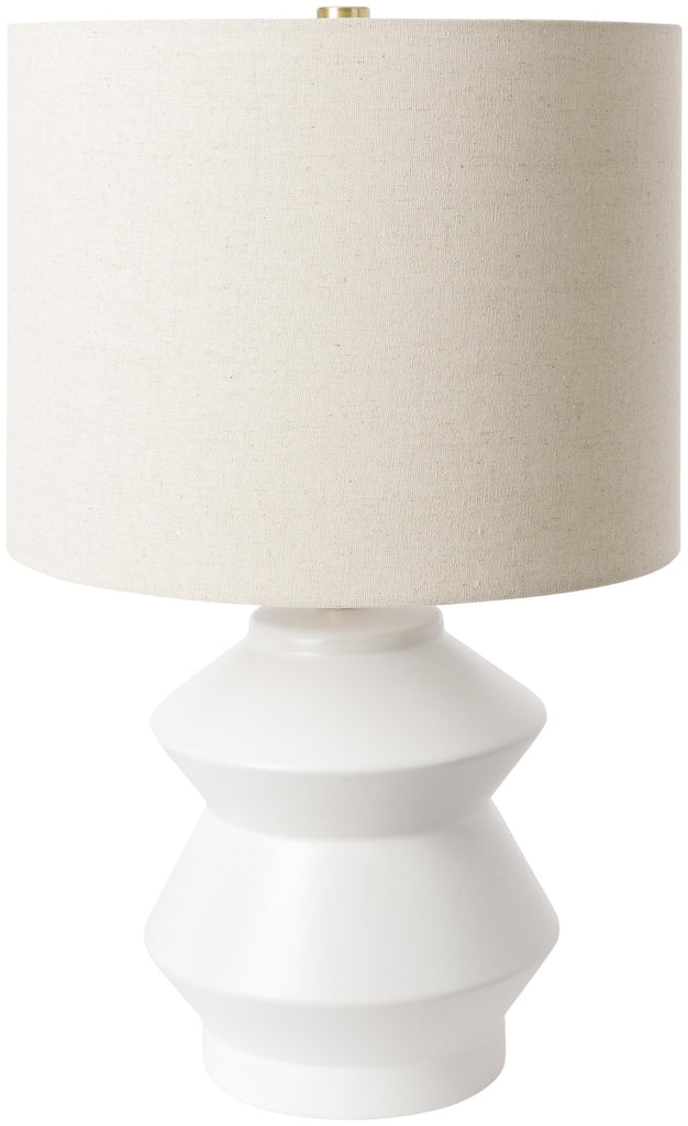 Surya Edison EDS-001 Beige Black 21"H x 12"W x 12"D Lighting