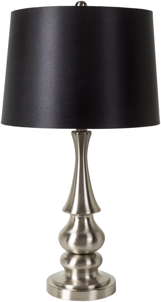 Surya Haines HIS-001 Black Metallic - Nickel 28"H x 15"W x 15"D Lighting