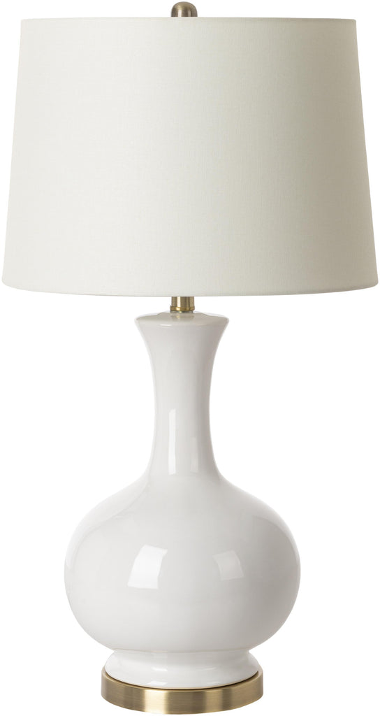 Surya Hepburn HBN-001 Gold Ivory 29"H x 16"W x 16"D Lighting