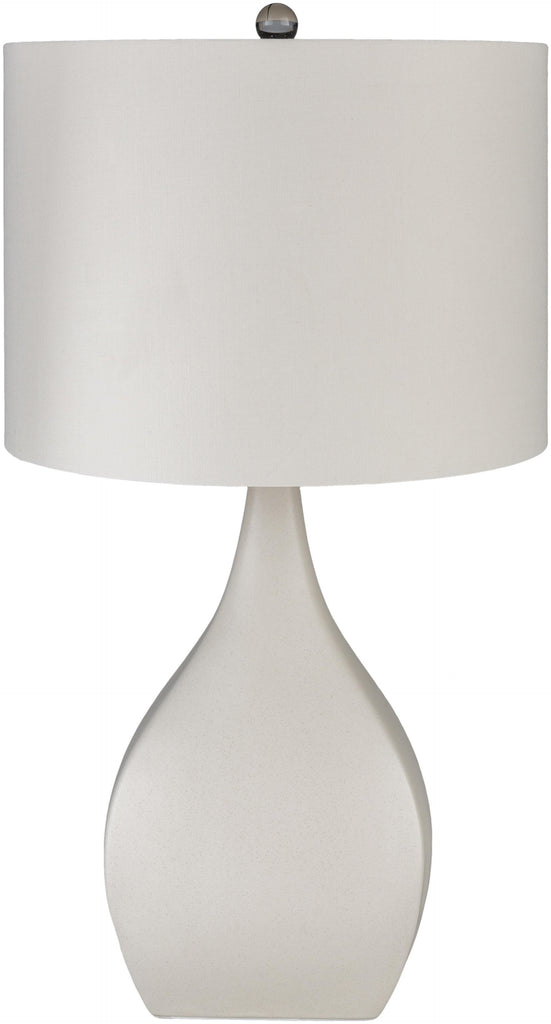 Surya Hinton HIN-002 Clear Cream 26"H x 14"W x 14"D Lighting