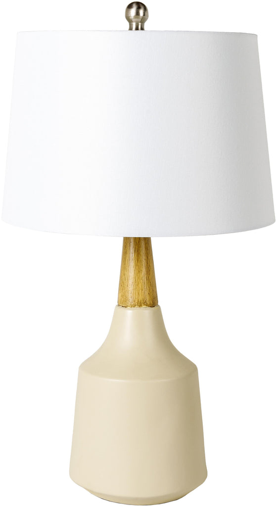 Surya Kent KTLP-011 Brown Cream 27"H x 15"W x 15"D Lighting