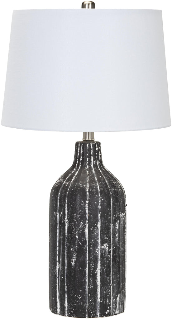 Surya Nicobar NCB-001 Black Metallic - Nickel 28"H x 15"W x 15"D Lighting