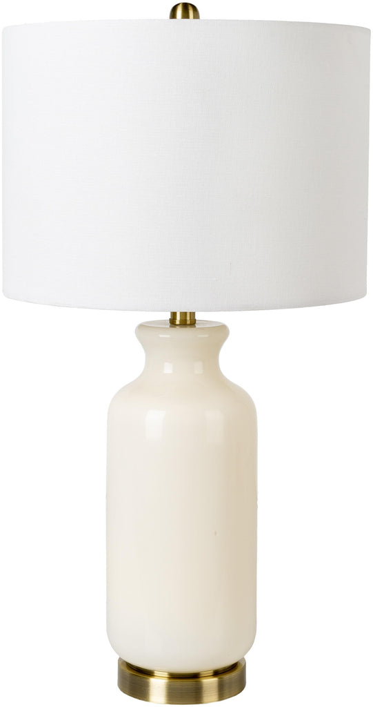 Surya Oconee OEE-001 Cream Metallic - Brass 26"H x 14"W x 14"D Lighting