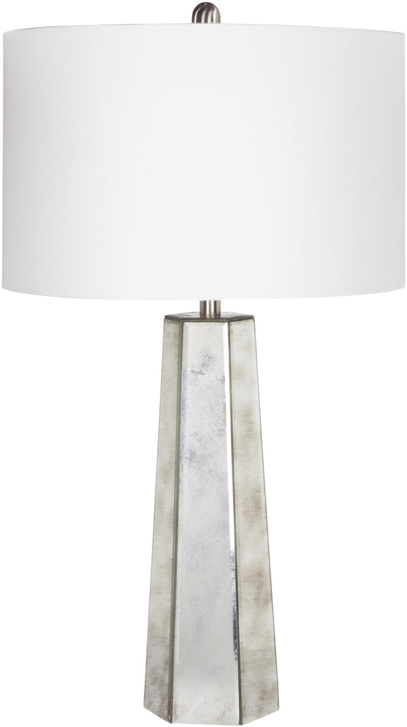 Surya Perry PRLP-001 Metallic - Nickel Metallic - Silver 29"H x 16"W x 16"D Lighting