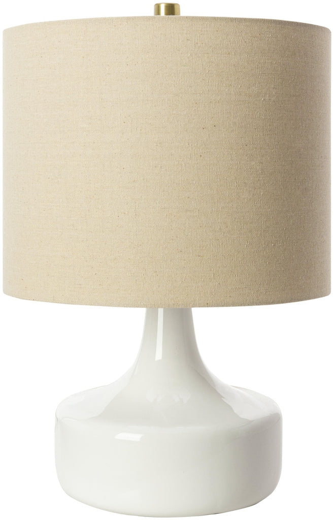 Surya Rita RTA-003 Beige Metallic - Brass 19"H x 12"W x 12"D Lighting