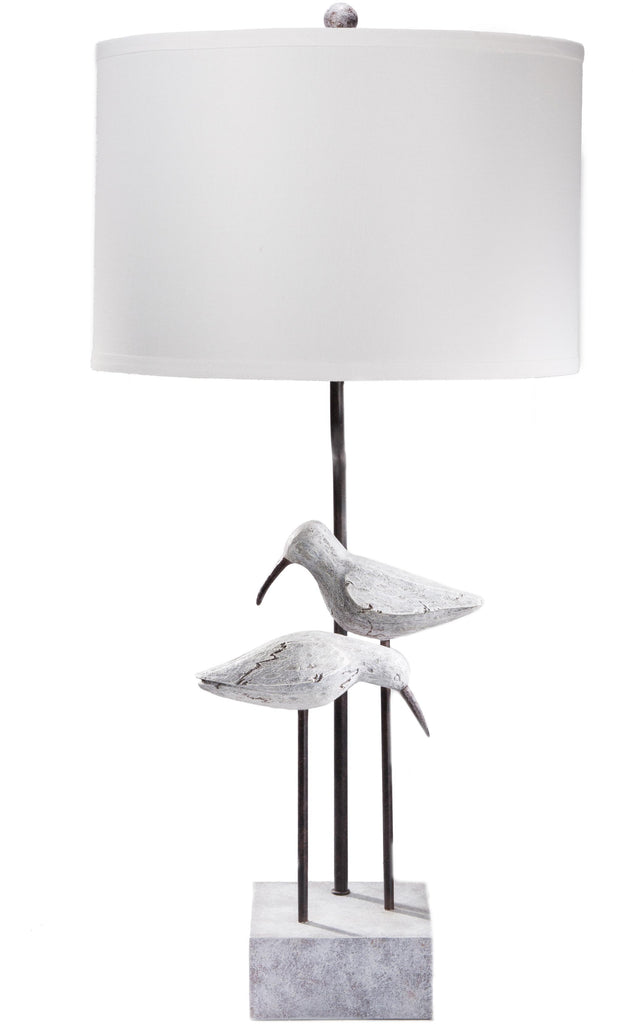 Surya Seagull SGLP-001 Black Metallic - Nickel 31"H x 15"W x 15"D Lighting