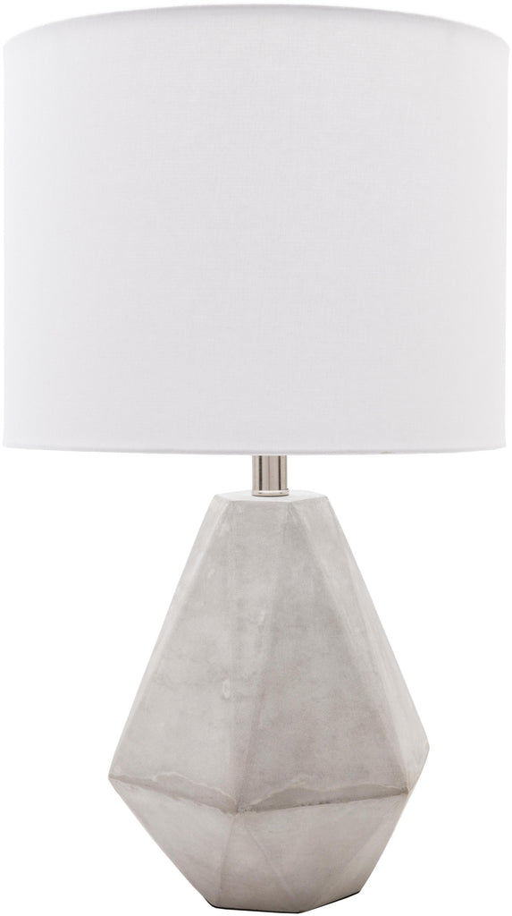 Surya Stonington SGN-100 Light Gray Metallic - Nickel 25"H x 14"W x 14"D Lighting