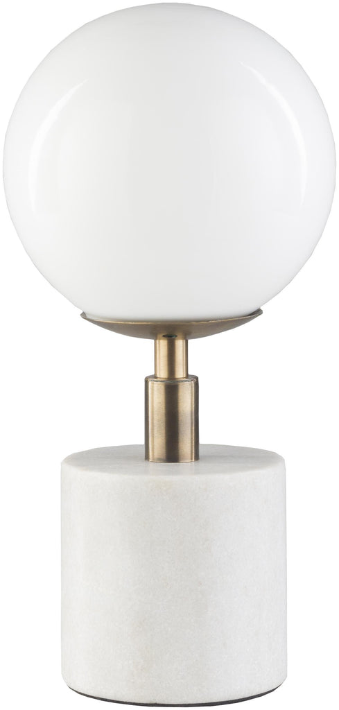 Surya Una UNA-001 Metallic - Brass White 13"H x 1"W x 1"D Lighting