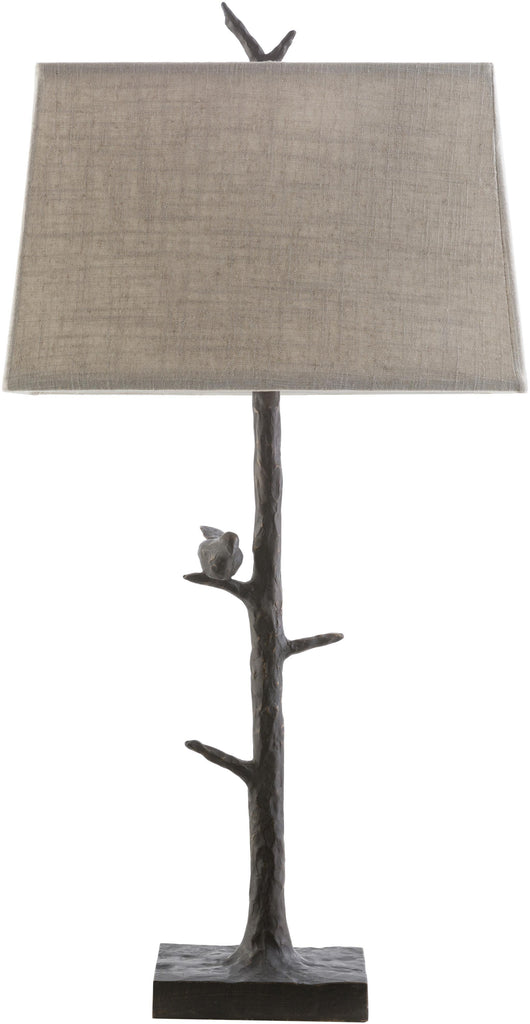 Surya Weber WBR-259 Brown Medium Gray 32"H x 16"W x 16"D Lighting