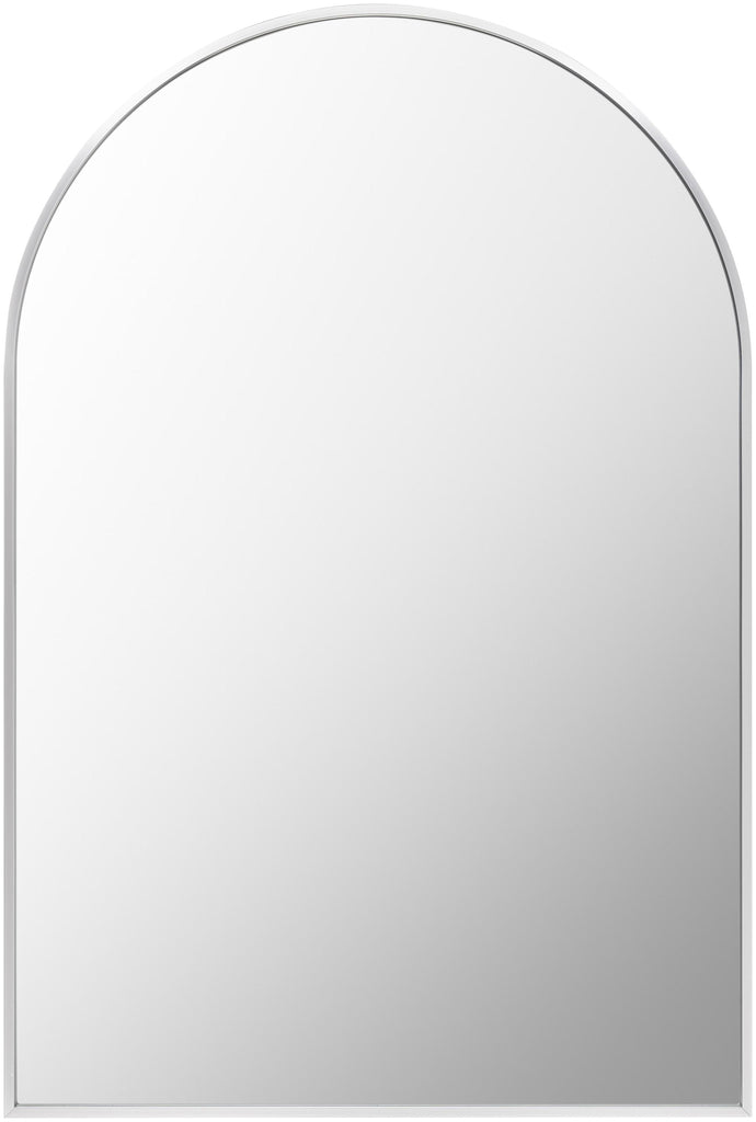 Surya Aranya RAY-003 Metallic - Silver 30"H x 20"W x 1"D Mirror