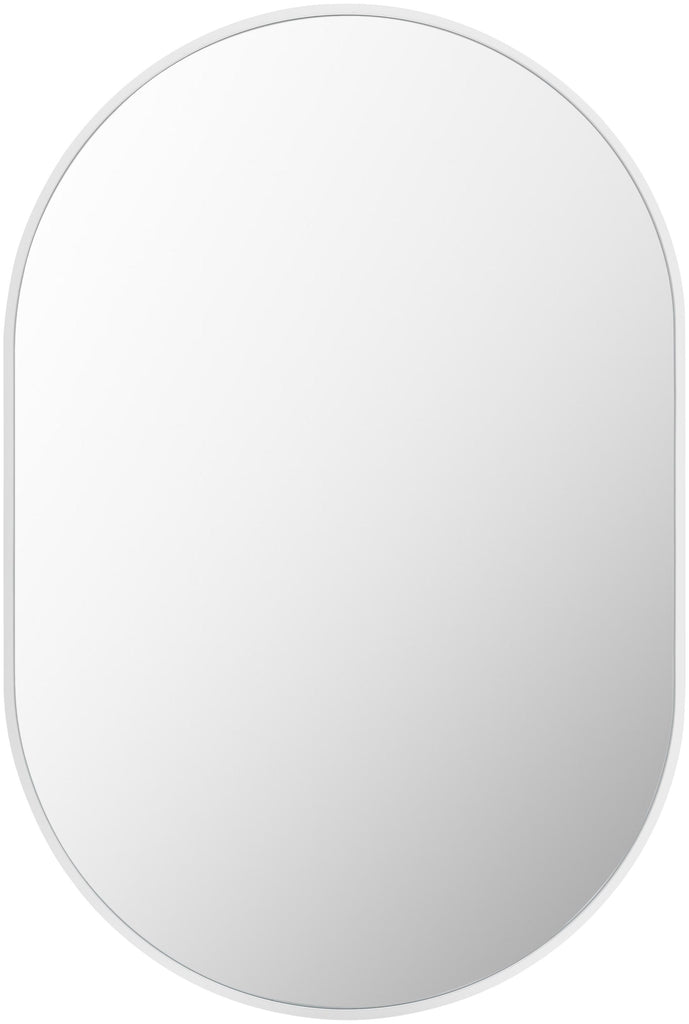 Surya Aranya RAY-018 White 32"H x 16"W x 1"D Mirror