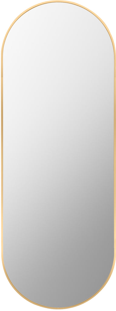 Surya Aranya RAY-020 Gold 65"H x 22"W x 1"D Mirror