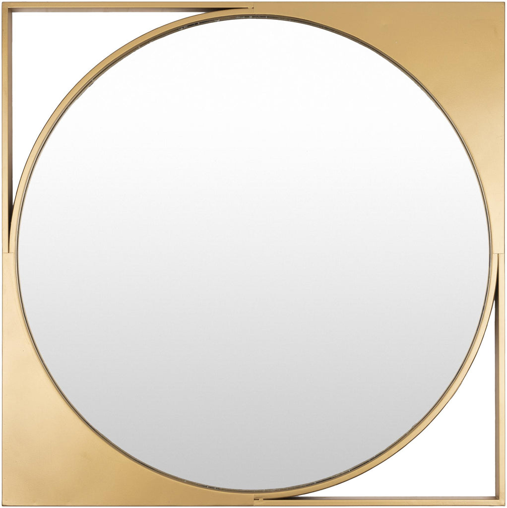 Surya Bauhaus BAU-002 30"H x 30"W x 1"D Mirror