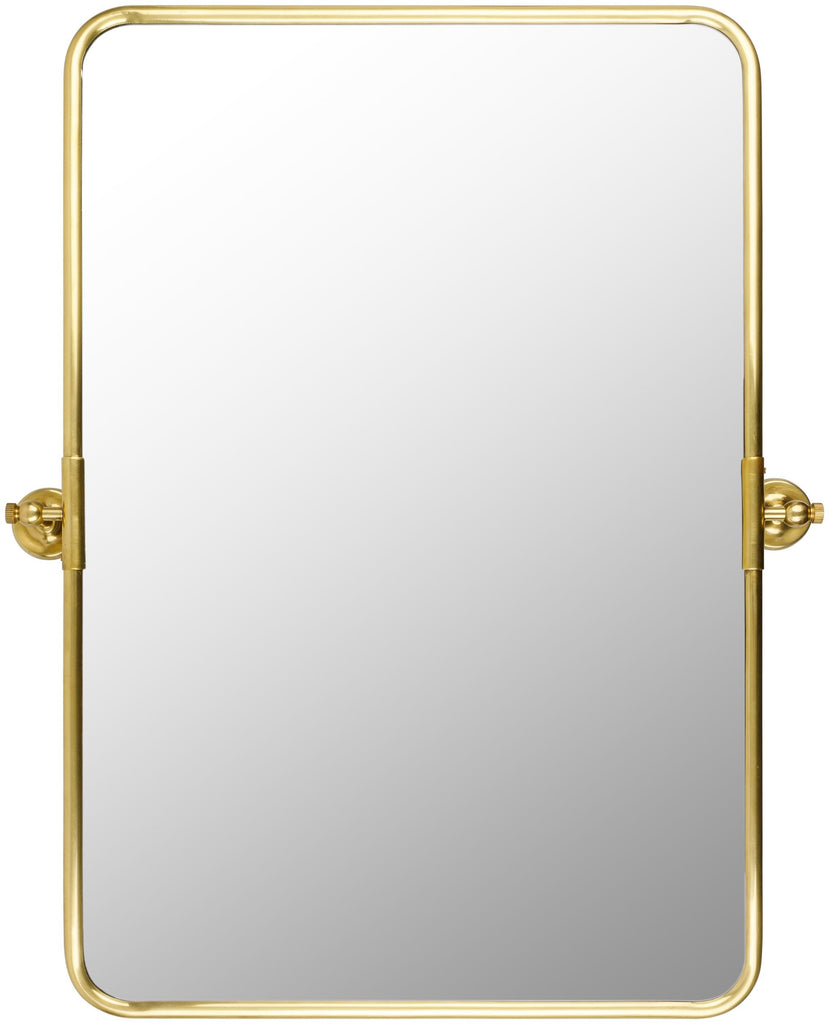 Surya Burnish BUN-002 30"H x 25"W x 4"D Mirror