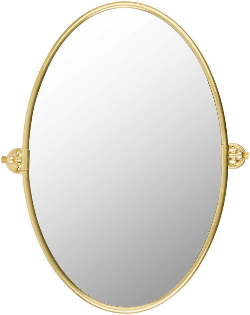 Surya Burnish BUN-003 30"H x 25"W x 4"D Mirror