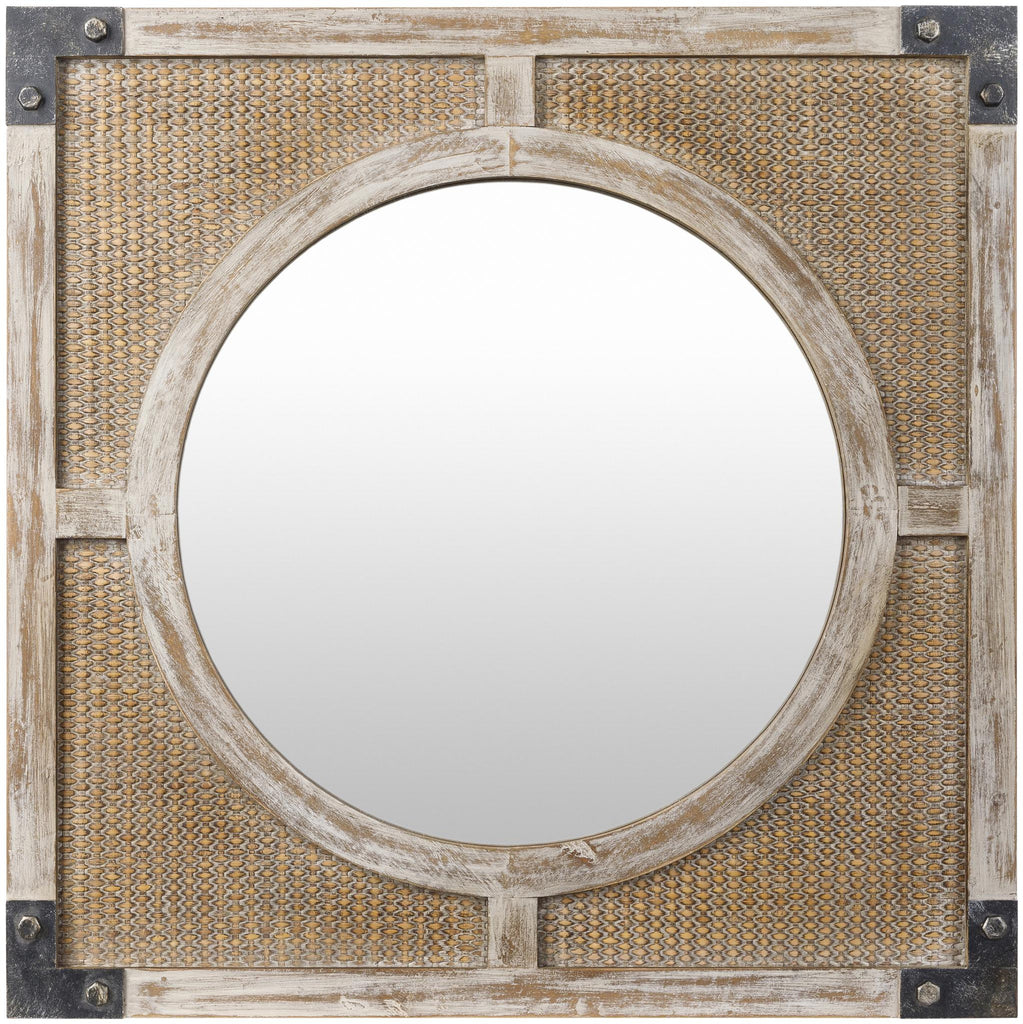 Surya Georgia GGA-001 24"H x 24"W x 1"D Mirror