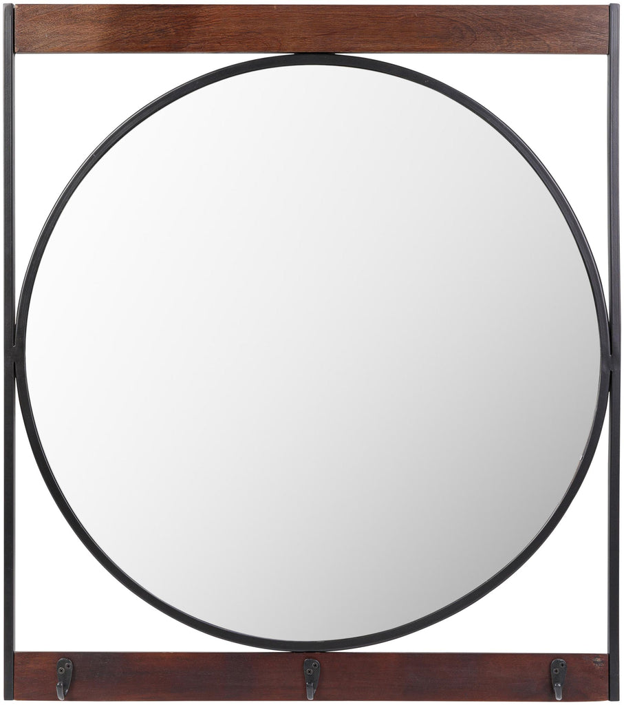 Surya Hughes HUG-001 34"H x 30"W x 1"D Mirror