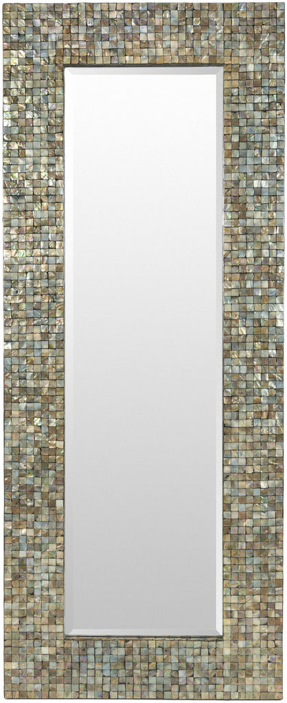 Surya Iridescent ISC-013 Brown 59"H x 24"W x 1"D Mirror