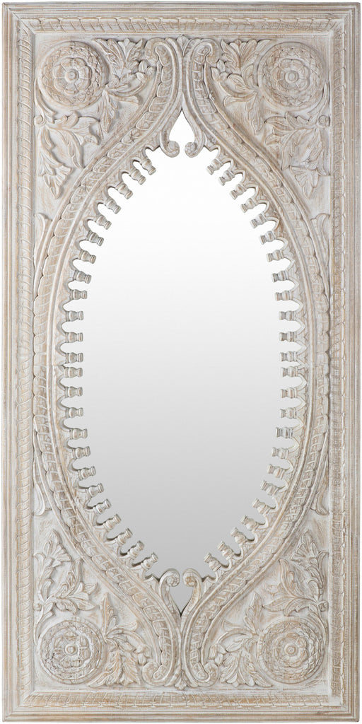 Surya Jodhpur JOD-001 White 72"H x 36"W Mirror