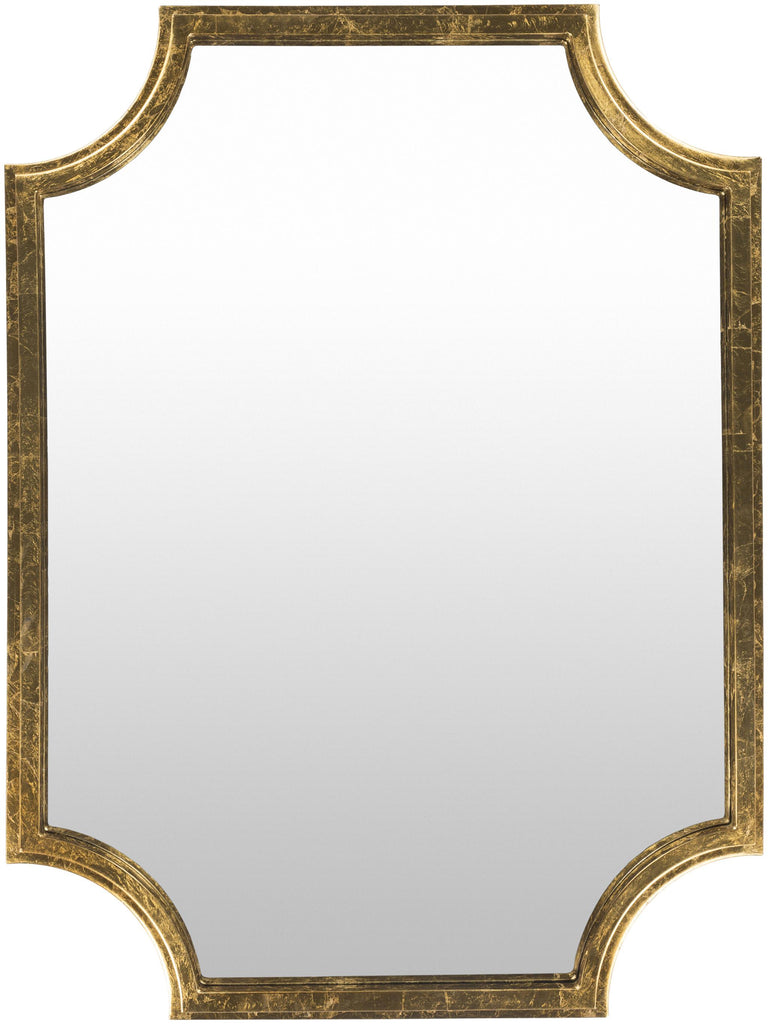 Surya Joslyn JSL-001 Gold 40"H x 30"W x 2"D Mirror