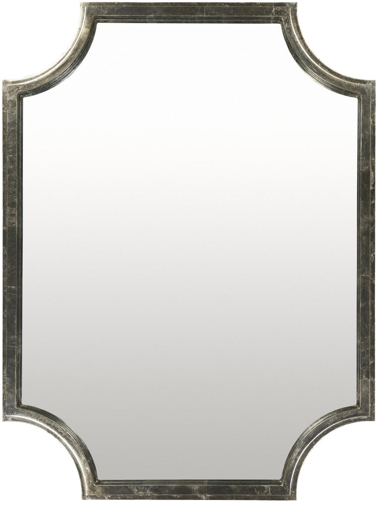 Surya Joslyn JSL-002 Metallic - Silver 40"H x 30"W x 2"D Mirror