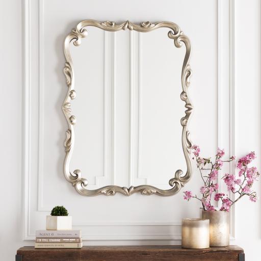 Surya Kimball KMB-3300 Champagne 41"H x 31"W x 2"D Mirror