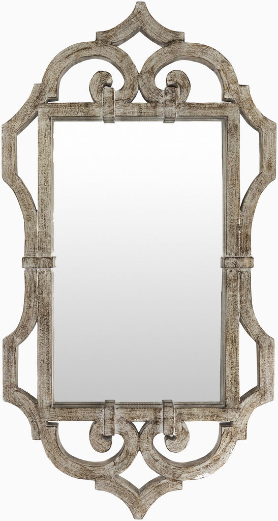 Surya Lalita LLA-2700 Gray 40"H x 21"W x 2"D Mirror