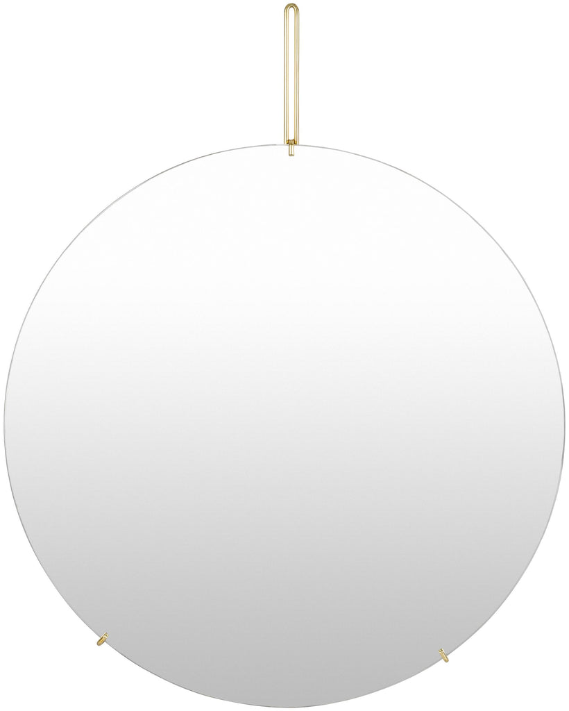 Surya Lunar LUN-001 39"H x 32"W x 0.3"D Mirror