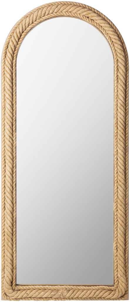 Surya Magdalen MGL-003 Brown 70"H x 30"W x 3"D Mirror