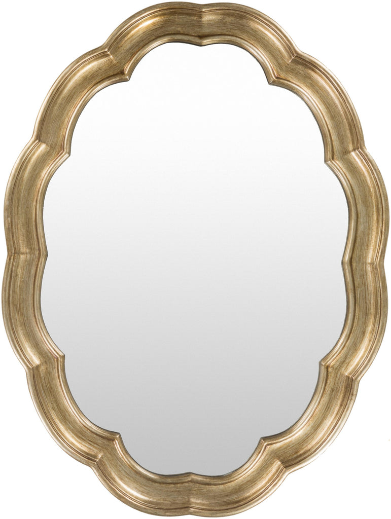 Surya Milburn MLB-6051 Gold 40"H x 30"W Mirror