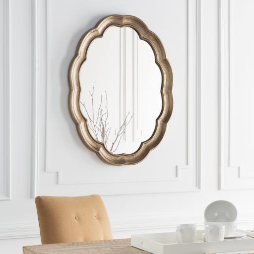 Surya Milburn MLB-6051 Gold 40"H x 30"W Mirror