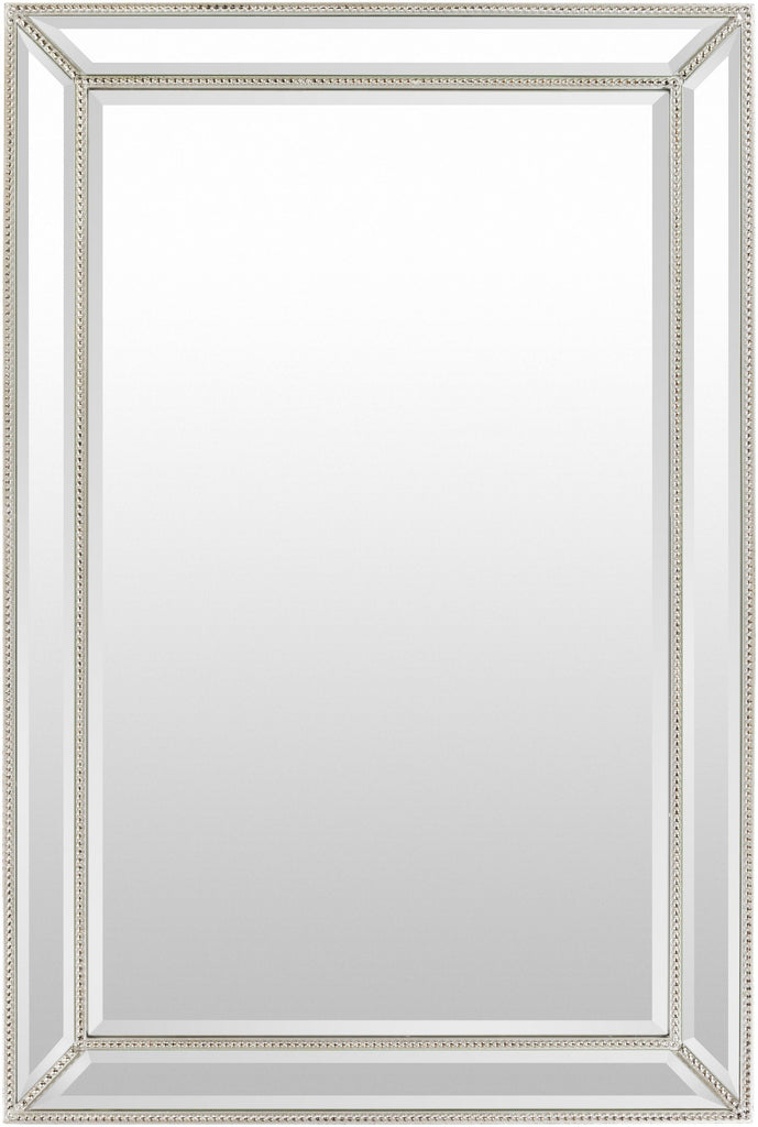 Surya Pemberton PBT-1102 Metallic - Silver 47"H x 32"W x 2"D Mirror