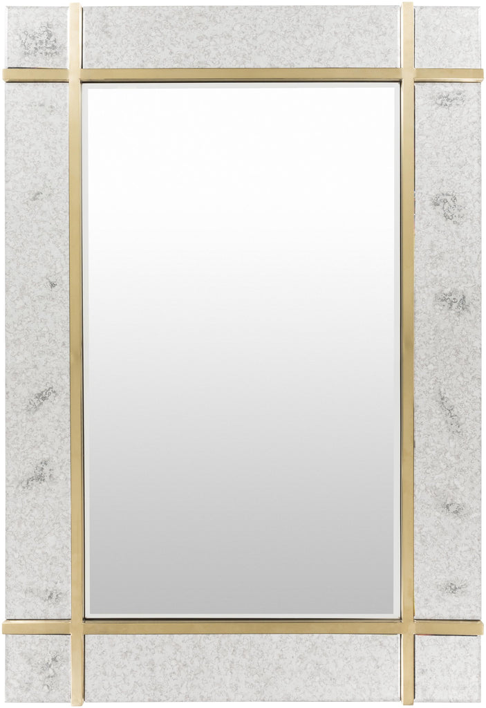 Surya Sadler SAE-002 Gold 48"H x 33"W x 2"D Mirror