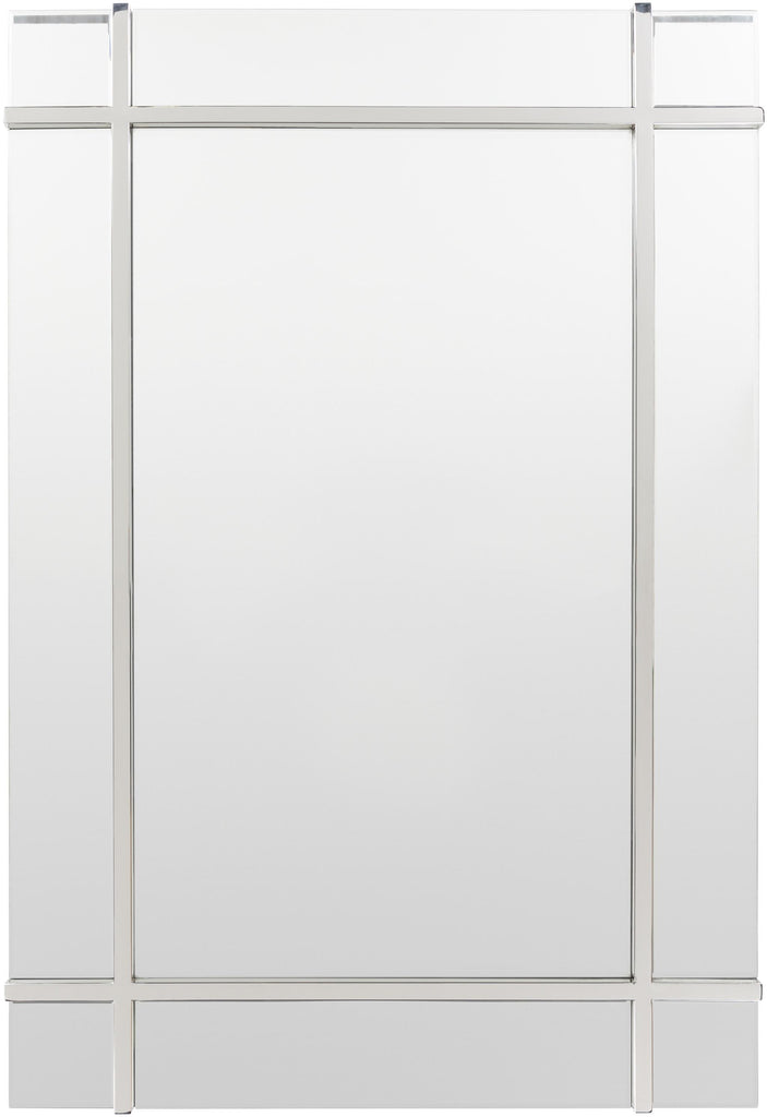 Surya Sadler SAE-003 Metallic - Silver 48"H x 33"W x 2"D Mirror