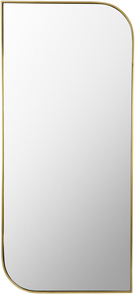 Surya Sweyn SWE-001 Gold 87"H x 39"W x 1"D Mirror