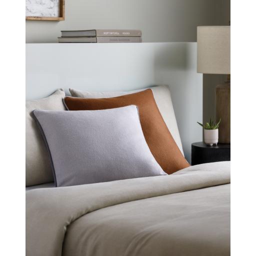 Surya Ackerly AKL-002 Charcoal Light Gray 18"H x 18"W Pillow Cover