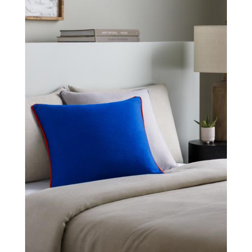 Surya Ackerly AKL-005 Blue Orange 18"H x 18"W Pillow Cover