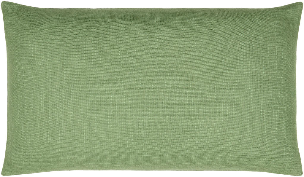 Surya Brandon BNN-004 Medium Green 13"H x 20"W Pillow Cover